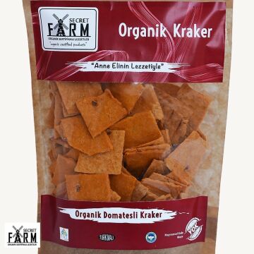 Secret Farm Organik Domatesli Kraker 100 Gr.