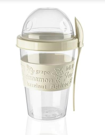 BAYEV TAKE N GO KAP KAŞIKLI HAZIRLA-ÇIK MEYVELİ YOĞURT KAB