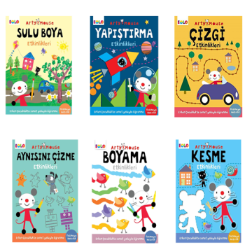 Arty Mouse Seti (6 Kitap)