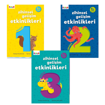 Zihinsel Gelişim Etkinlikleri 5 Yaş Seti (3 Ürün)