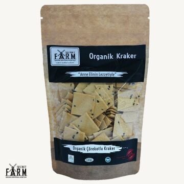 Secret Farm Organik Çörek Otlu Kraker 100 Gr.