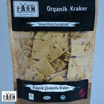 Secret Farm Organik Çörek Otlu Kraker 100 Gr.