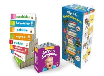 Sincap Kitap Bilgi Dolu Minik Kütüphanem Mavi Kutu