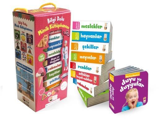 Sincap Kitap Bilgi Dolu Minik Kütüphanem Pembe Kutu