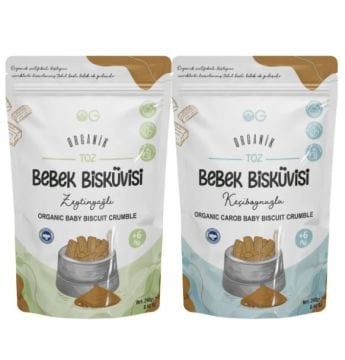 Organik Keçiboynuzlu Ve Zeytinyağlı Bisküvi Tozu Seti