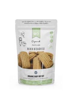 Organik Bebek İrmiği ve Organik Bebek Bisküvi Seti