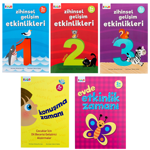 2-3 Yaş Etkinlik Seti (5 Ürün)