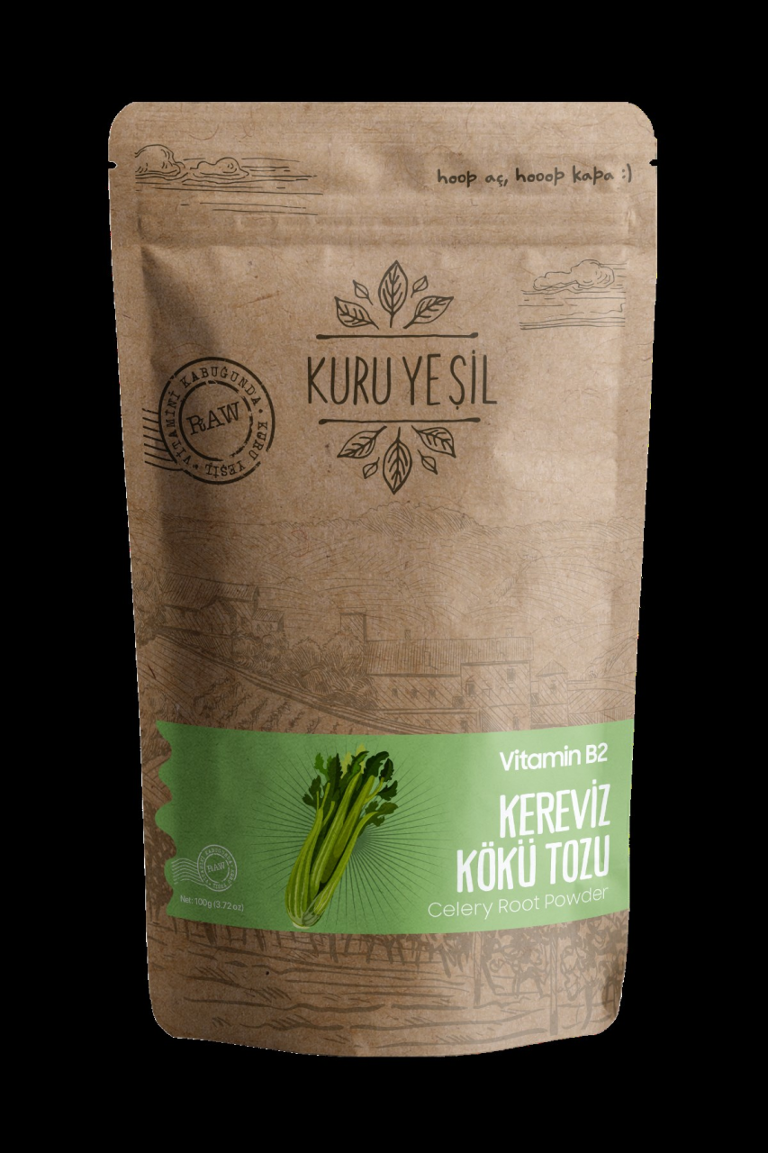 Kuru Yeşil Kök Kereviz Tozu 100 GR