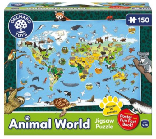 World Of Animals Çocuk Puzzle