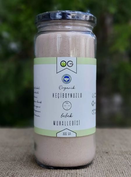 Og Natural Organik Keçiboynuzlu Bebek Muhallebisi Karışımı 320 Gr