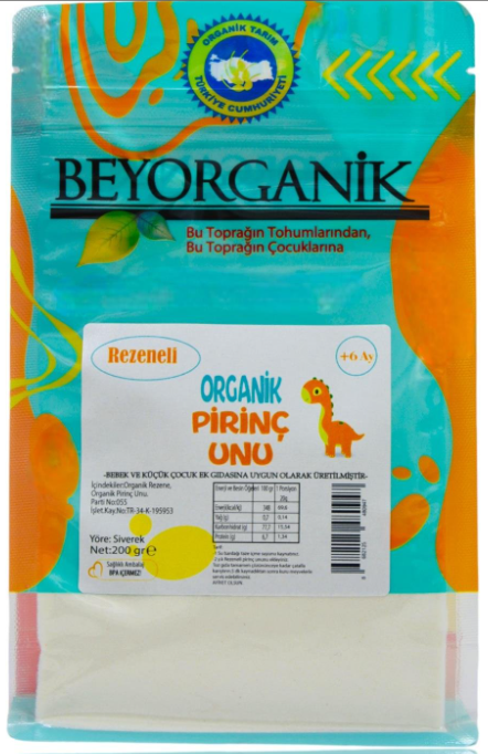Beyorganik Pirinç Unu 200 G