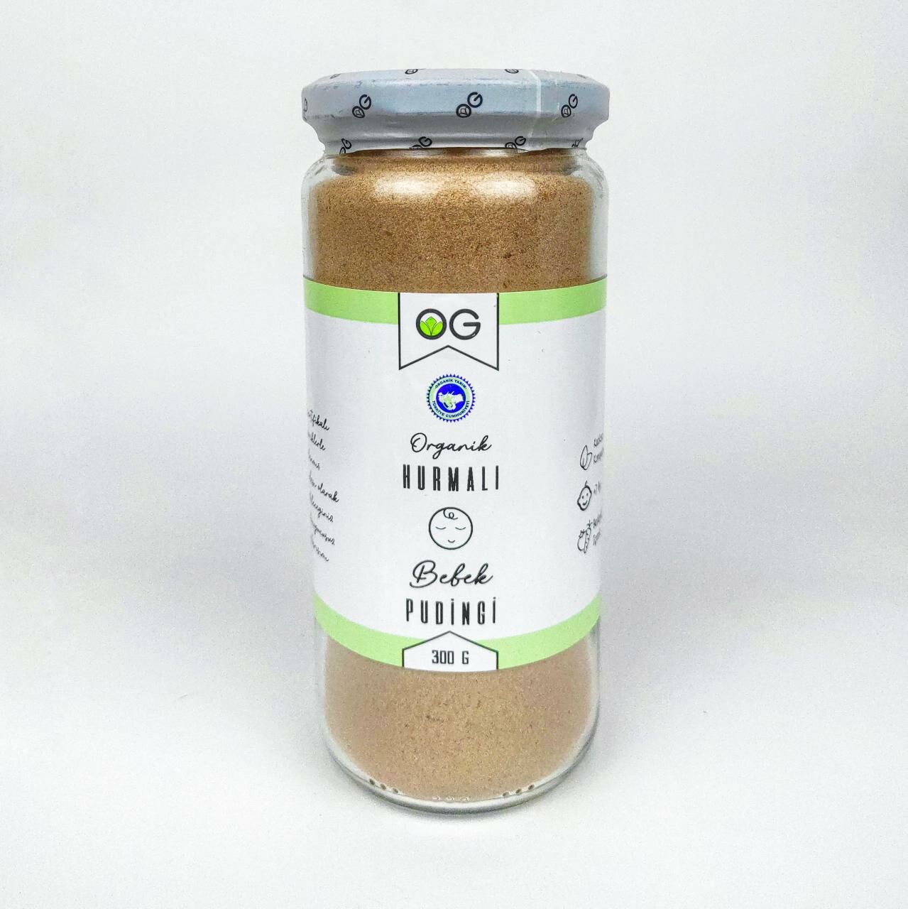 OG NATURAL ORGANİK HURMALI BEBEK PUDİNGİ 300 GR