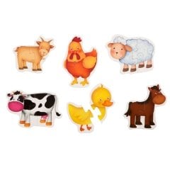 Baby Puzzle-Çiftlik Hayvanları