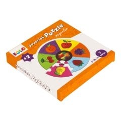 Yuvarlak Puzzle - Meyveler