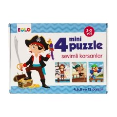 Mini Puzzle - Sevimli Korsanlar