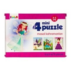 Mini Puzzle - Masal Kahramanları