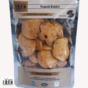 Secret Farm Organik Cevizli Bisküvi 65 Gr.