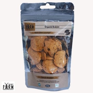 Secret Farm Organik Cevizli Bisküvi 65 Gr.