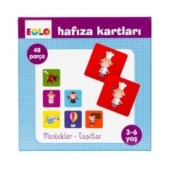 Hafıza Kartları – Hayvanlar & Meyveler-Sebzeler