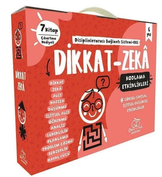 Dikkat Zeka Ana Sınıfı Seti- 7 Kitap
