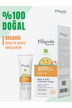The Prouvee Reponses 50 Spf Bebek Çocuk Güneş Kremi 100 ML