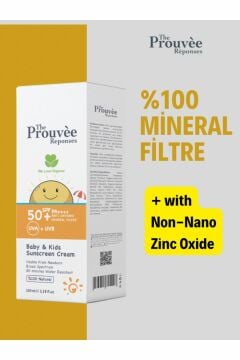 The Prouvee Reponses 50 Spf Bebek Çocuk Güneş Kremi 100 ML