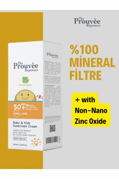 The Prouvee Reponses 50 Spf Bebek Çocuk Güneş Kremi 100 ML