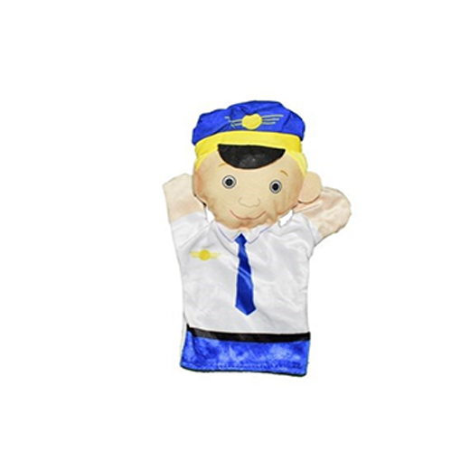 Peluş Meslek Kukla Pilot