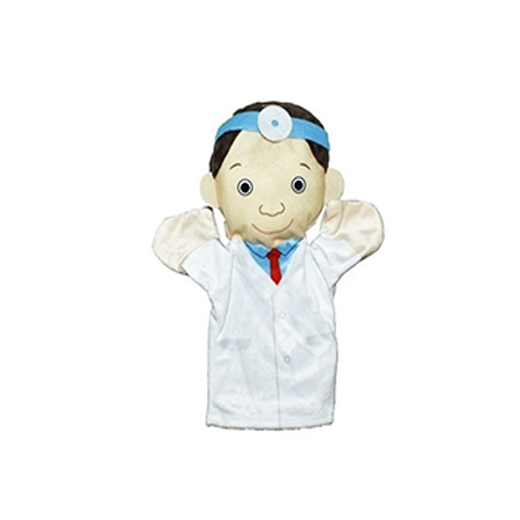 Peluş Meslek Kukla Doktor