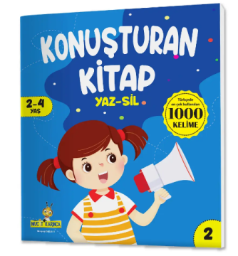 Mucit Karınca Konuşturan Kitap Serisi YAZ-SİL Kitaplar (Türkçede En Çok Kullanılan 1000 Kelime)