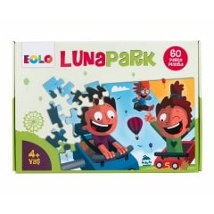 60 Parça Yer Puzzle - Lunapark