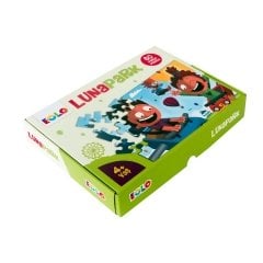 60 Parça Yer Puzzle - Lunapark