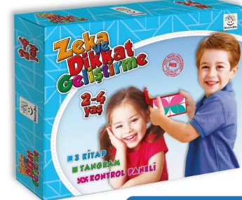 2-4 Yaş Zeka ve Dikkat Geliştirme Seti (Zeka Testleri, Dil Gelişimi, İnce Motor, Mantıksal Düşünme, Bilişsel Beceriler)