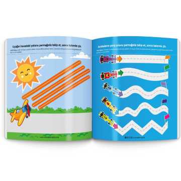 2-4 Yaş Mucit Karınca YAZ-SİL Kitaplar (İlk Kalem, Dikkat, Matematik, Düşünme Becerileri Kitabım)