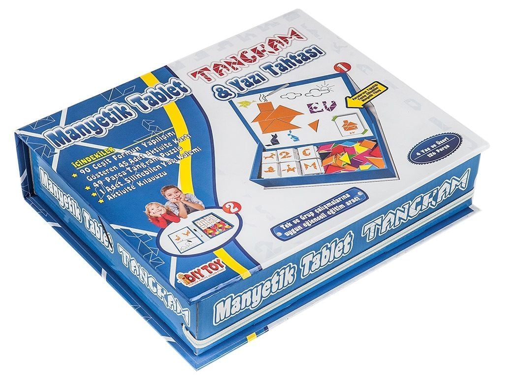 Manyetik Tablet Tangram ve Yazı Tahtası