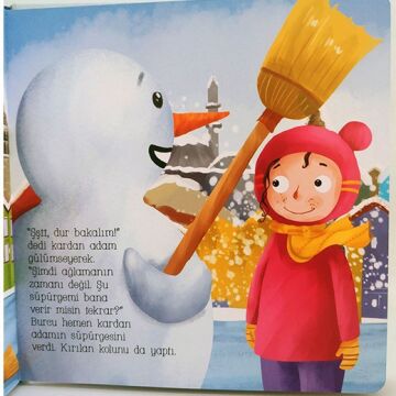 NET ÇOCUK SEVİMLİ KARDAN ADAM