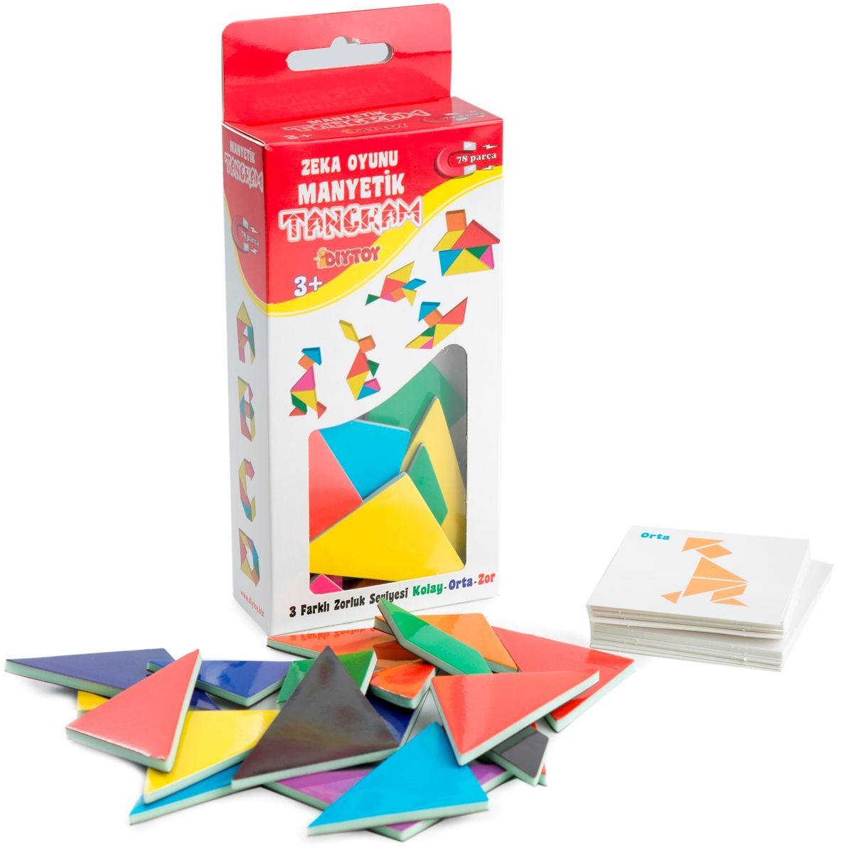 Dıy Toy Manyetik Tangram