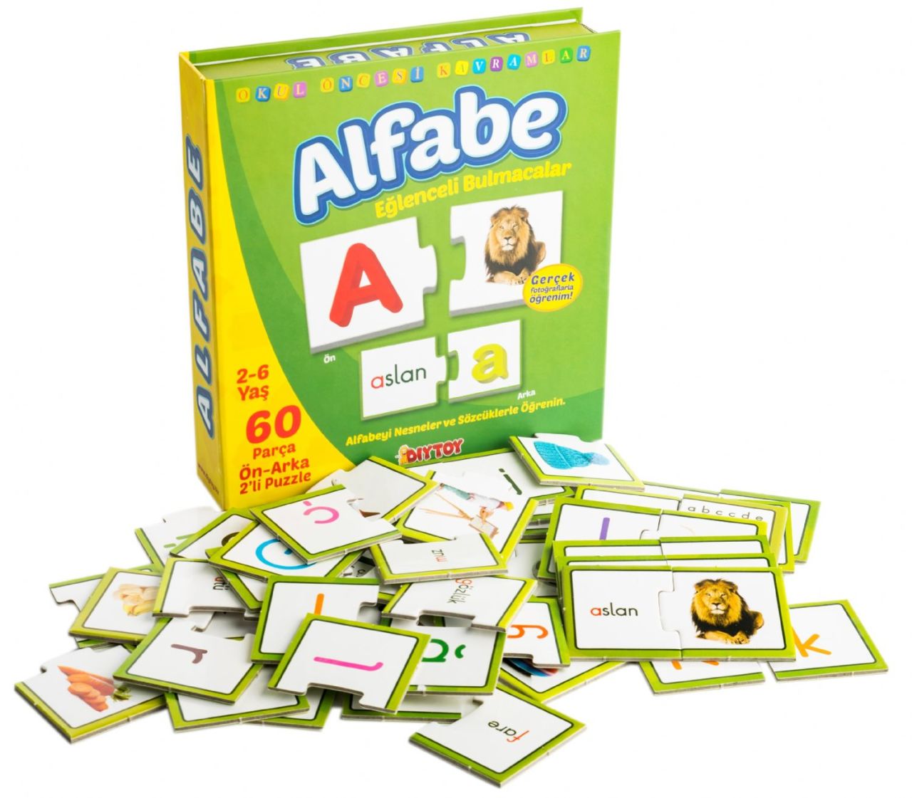 Eğlenceli Alfabe 60 Parça Puzzle