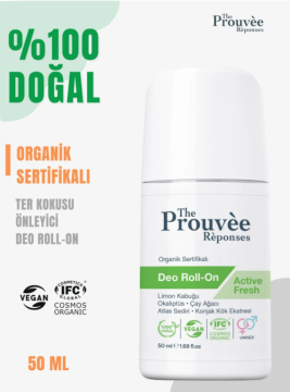 The Prouvee Reponses  Doğal Organik Deodorant Roll-On 50ml