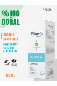 The Prouvee Organik After Sun Aloe Vera Jel 150 Ml