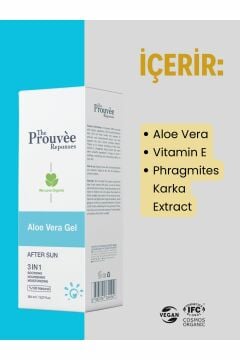 The Prouvee Organik After Sun Aloe Vera Jel 150 Ml