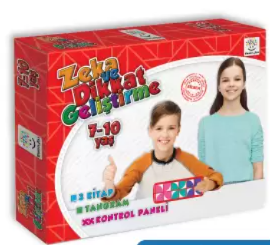 7-10 Yaş Zeka ve Dikkat Geliştirme Seti (Zeka Testleri, Okul ve Sınav Başarısı, Düşünme Becerileri, Problem Çözme)