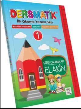 Maxi-Dersmatik Okumayı Öğreten Set-Oyuncak (İlk Okuma Yazma, Kodlama, Dikkat Geliştirme) (7 KİTAP)