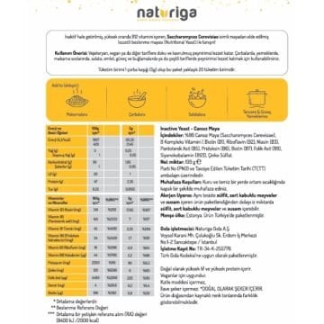 Besin Mayası (Nutritional Yeast) 100gr