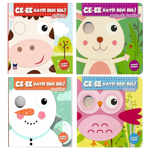 Ce-Ee Haydi Beni Bul ! - Set (4 Ürün)
