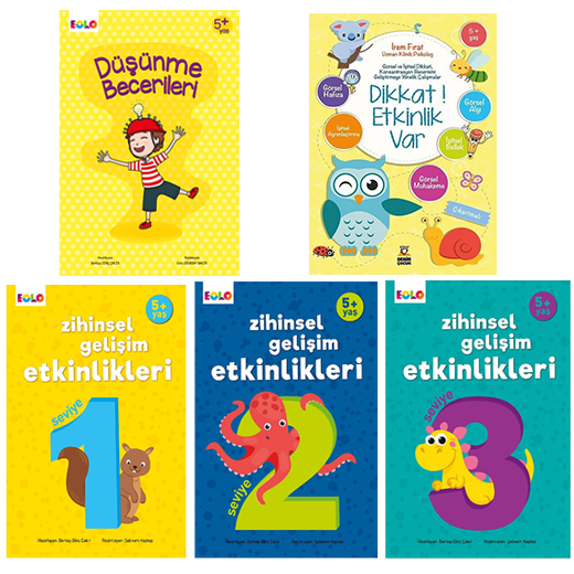 5+ Yaş Etkinlik Seti (5 Ürün)