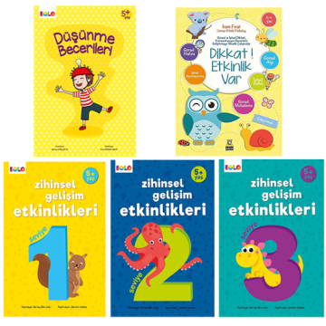 5+ Yaş Etkinlik Seti (5 Ürün)