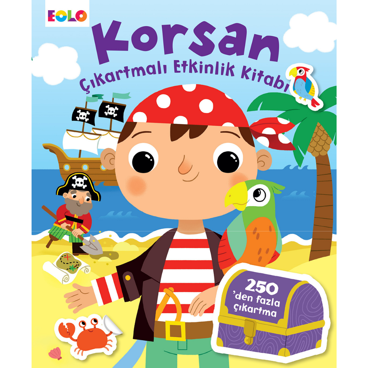 Eolo Korsan Çıkartmalı Etkinlik Kitabı