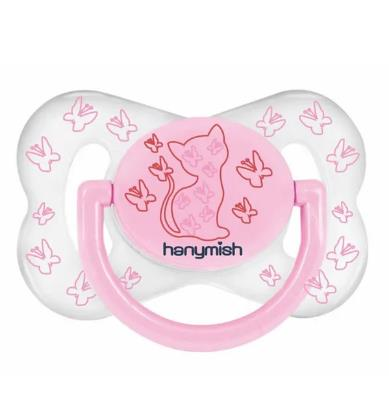 HANYMISH ŞAFFAF DAMAKLI EMZİK 6-18 PEMBE