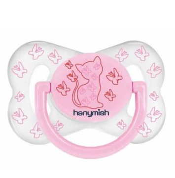 HANYMISH ŞAFFAF DAMAKLI EMZİK 6-18 PEMBE